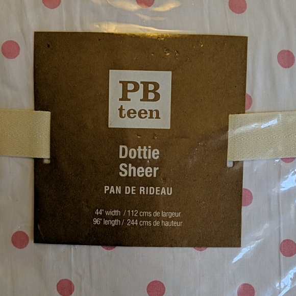 Pottery Barn Teen window panels - Picture 2 of 5